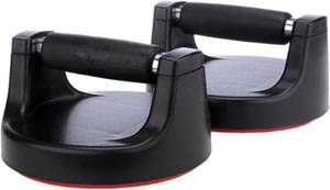 lot 321326 image: 2X Rotating Push up Stands Push up Portable Non Slip Pushup Stands Rotating Push up Handles for Workout Home Gym Exercise Fitness