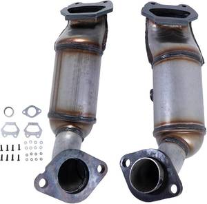 lot 421443 image: Retails for $112 Manifold Catalytic Converter Left Right 674-120 674-121 Compatible for Chrysler 200 Dodge Avenger Volkswagen Routan 2011-2014 Direct Replacement