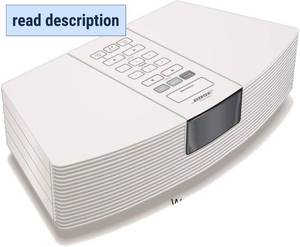 lot 321355 image: Retails for $258 Bose Wave Radio AMFM Alarm Clock AWR1W1, Certified Refurbished