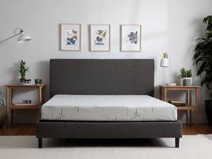 lot 201407 image: Retails for $300 CrtiPUR-US Memory Foam Bamboo Pressure Relief Mattress in a Box  Twin Size