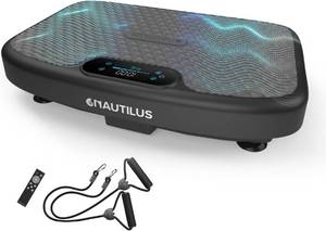 lot 331000 image: Retails for $200 Nautilus Vibratone Pro Vibration Plate Exercise Machine for Lymphatic Drainage, Muscle Activation, Full Body Workout, Circulation, Fat Loss, Strength Training, Toning, Recovery