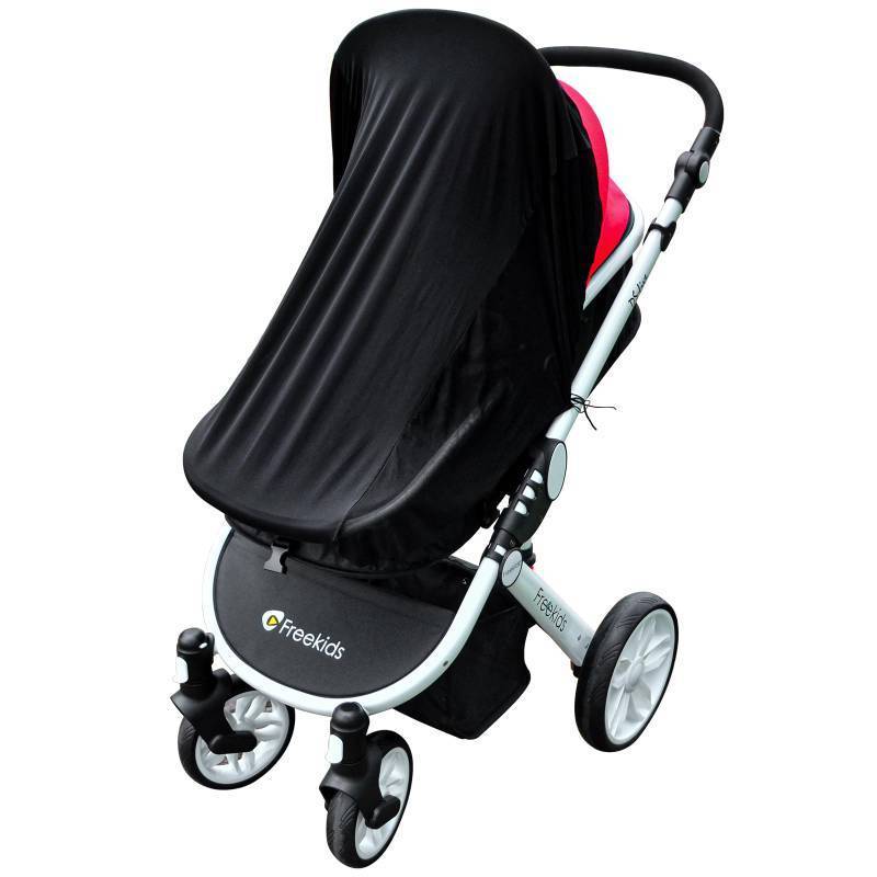 lot 1162 image: Bayan Stroller Sunshade Baby Car Seat Sun Shade Cover-Effective UV Rays Cut Design-Blocks 95.76% UVA and 95.87% UVB Retail $19.69