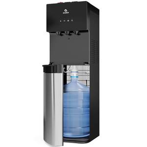 lot 1013 image: Avalon A4BLWTRCLR Bottom Loading Water Cooler Water Dispenser - 3 Temperature Settings - Hot, Cold & Room Water, Durable Stainless Steel Cabinet, Bottom Loading - ULEnergy Star Approved - Retail $182