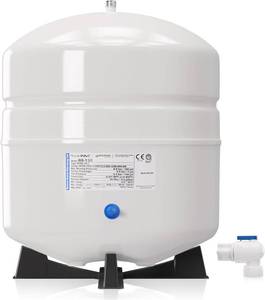 lot 1044 image: Aqua True Blue Reverse Osmosis Water Storage Pressure Tank 4.5 Gallon (3.2 Gal Capacity) Plus Tank ValveTubing - Retail $95