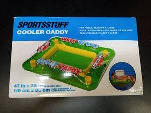 lot 1062 image: Sports Stuff Cooler Caddy Inflatable Pool Float - Retail $25