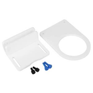 lot 1066 image: Yctze White Acrylic Retractable Fish Filter Sock Bag Holder Bracket Support for Aquarium Supplies - Retail $23