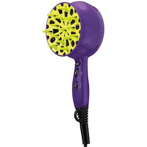 lot 1147 image: Bed Head Curls-in-Check 1875W Hair Diffuser Dryer  Great for Curly Hair, Reduce Frizz & Static  Diffuser Hair Dryer Enhances Natural Curl, Waves & Texture - Retail $31