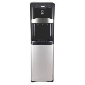 lot 1191 image: Primo Deluxe Bottom Loading HotCold Water Dispenser with Self-Sanitization, BlackStainless, Model 601234 - Retail $290