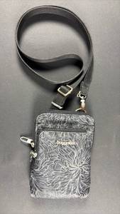 lot 78 image: Baggallini Crossbody Bag with Midnight Blossom Floral Pattern