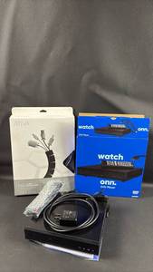 lot 90 image: New ONN DVD Player with Remote and NIB Cable Organizer