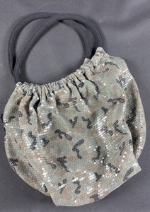 lot 97 image: Mossimo Supply Co. Camo and Sequined Hand Bag
