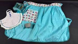 lot 122 image: Vintage Childrens and Doll Apron and Music Box