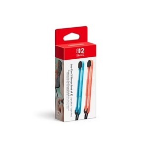 lot 4946 image: Joy-Con  2 Straps (set of 2) Light Blue  Light Red