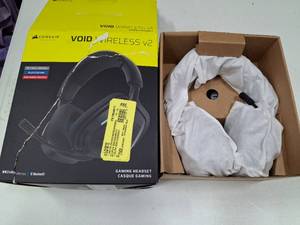 lot 4955 image: Corsair VOID WIRELESS V2 Gaming Headset for PC Sony PlayStation Nintendo Switch Mobile - Black
