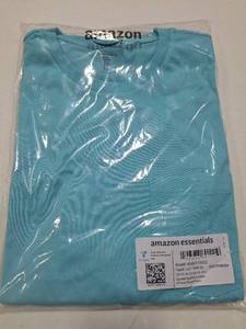 lot 5195 image: Amazon Essentials Mens Short-Sleeve Crewneck Pocket T-Shirts, Pack of 2, Size XS