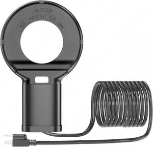 lot 5162 image: 500W Chicken Water Heater with Thermostat,Cast Aluminum Submersible Bird Bath De-Icer for PlasticMetal Poultry,Power Cord 9.8 Ft,Black