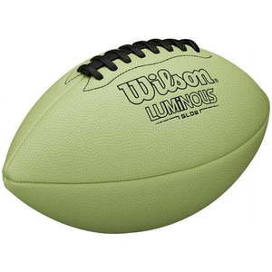 lot 1008 image: Wilson Luminous Glow Junior Football Composite Shell for All Ages - Retail $44