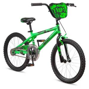 lot 9952 image: Pacific Erupt Kids Bike  20 Inch Wheel  Single Speed  Green - Retail $140