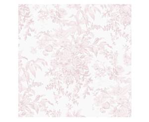 lot 29810 image: Pink Peel and Stick Floral Wallpaper Roll- Set of 2 - Retail $20