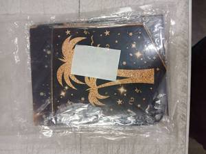 lot 41969 image: Black And Gold Retirement Decorations - Retail $25