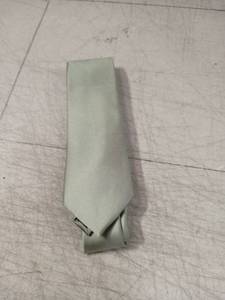 lot 41983 image: Light Green Silk Necktie  - Retail $15