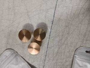 lot 41992 image: Brass Precision Machined Knob Set - Retail $15