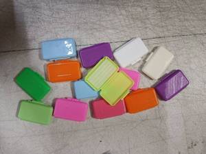 lot 41998 image: Colorful Containers with Wax For Braces - Retail $15