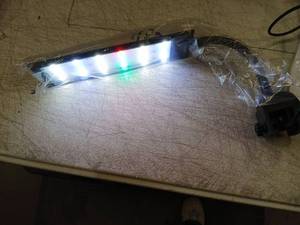 lot 42048 image: LED Aquarium Light with Multi-Color Display - Retail $25