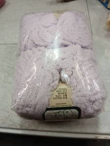 lot 42052 image: Happy Poodle Soft Textured Yarn 80g Purple - Retail $3