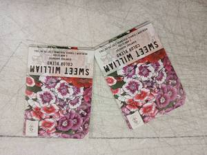 lot 42059 image: Sweet William Flower Seed Packets Set of 2 - Retail $3