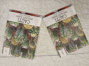 lot 42061 image: Cacti Specialty Blend Seed Packets - Retail $3