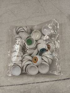 lot 42075 image: Halloween Trick Eyeballs 72 Pcs 4 Colors - Retail $15