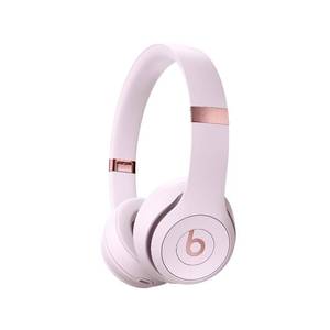 lot 16994 image: Beats Solo 4 - Wireless On-Ear Bluetooth Headphones, Up to 50-Hour Battery Life, Ultra-Lightweight Comfort, Powerful and Balanced Sound, Apple & Android Compatible - Cloud Pink - Retail $130
