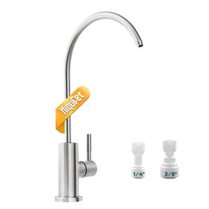 lot 21977 image: Hiqufet Touchless Kitchen Faucet RV Bathroom Faucets for Pot Filler, Farmhouse Laundry Room Camper Bar Sink Faucet - Retail $27