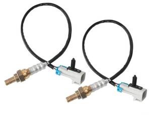 lot 29705 image: Set of 2 Oxygen Sensor Upstream Downstream O2 Sensor Compatible with 2003-2005 Chevy Silverado Suburban Avalanche 1500 Tahoe, GMC Yukon Yukon XL Sierra 1500, Cadillac Escalade 5.3L V8 Replace 234-4668 - Retail $30