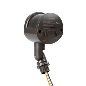 lot 29740 image: TREEWELL Motion Sensor, 180-Degree Replacement Motion Detector, Adjustable Time & Detection Sensitivity Up to 60 Feet Range, 3 Working Modes Pir Motion Sensor for Security Floodlight, Brown, UL Listed - Retail $13
