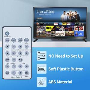 lot 31562 image: ZWP Replacement Remote Control Compatible for Bose Wave Radio III, 343207-1210 White - Retail $9