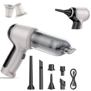 lot 44326 image: IHE Car Vacuum Cleaner, 15000Pa Handheld Cordless Rechargeable Wet & Dry Vacuum, 120W High Power for Car, Pet, Home, Office Cleaning, Washable HEPA Filter, Multi-Nozzles - Retail $50