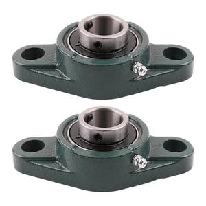 lot 44331 image: Pillow Block Bearing Set Compatible with Husqvarna FS400, FS400LV Walk Behind Concrete Saw Replaces 543045052 - Retail $79