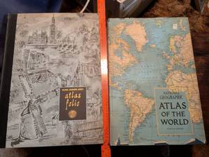 lot 50 image: National Geographic Atlas Folio Fourth Edition World Maps Collection
