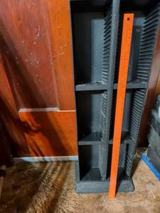 lot 73 image: CD DVD Media Storage Tower Cabinet Rack