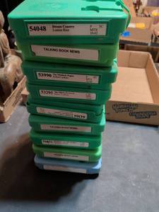 lot 80 image: Talking Book News Audiobook Cassette Collection