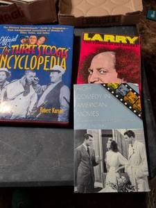 lot 91 image: Classic Comedy Book Collection - Three Stooges and Film History