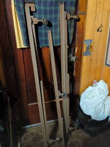 lot 109 image: Bed frame Queen size possibly King