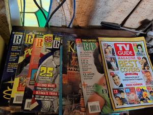 lot 124 image: Mixed Magazine Collection Including Remind, TV Guide, and Bible Advocate