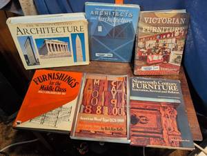 lot 129 image: Architecture and Furniture Reference Book Collection