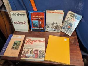 lot 131 image: Collection of Architecture, History, and Biography Books