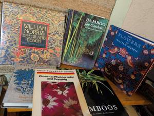 lot 147 image: Collection of Art Design and Photography Books William Morris Bamboo Gardens