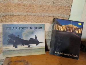 lot 151 image: Museum Guide Books Set - US Air Force Museum and British Museum