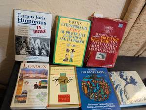 lot 156 image: Mixed Collection of Reference Books and Travel Guides